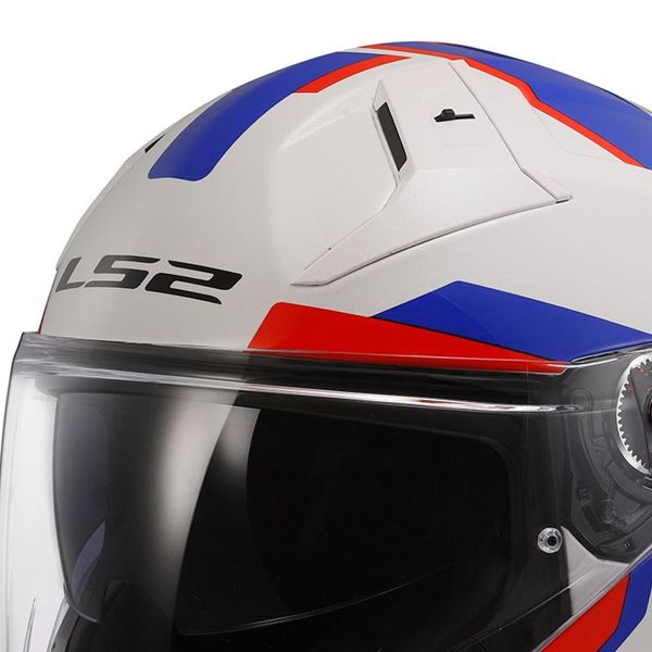 LS2 Infinity II Focus Gris Rojo OF603