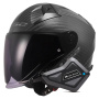 Casque jet LS2 Infinity II Matt Carbon OF603 + Kit Bluetooth BT Mini