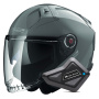 Casque jet LS2 Infinity II Nardo Grey OF603 + Kit Bluetooth BT Mini
