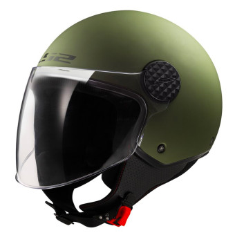 Casque jet LS2 Sphere II Solid Matt Military Green OF558 Casque jet LS2 Sphere II Solid Matt Military Green OF558
