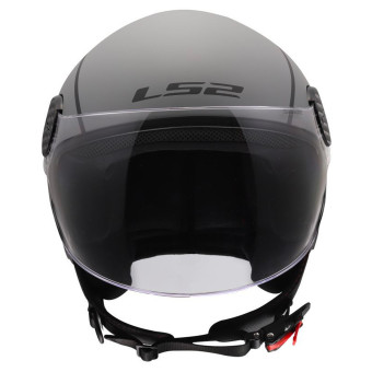 LS2 Sphere Lux II Minim Black Grey OF558