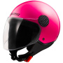 Casque jet LS2 Sphere Lux II Solid Fluo Pink OF558