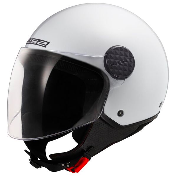 jet LS2 Sphere Lux II Solid White OF558
