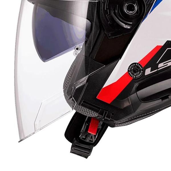 LS2 Verso II Air Blanco Azul Rojo OF618