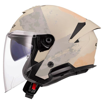 jet LS2 Verso II Aqua Marfil OF618