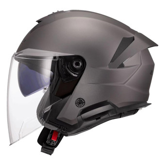 jet LS2 Verso II Slido Mate Ttanio OF618