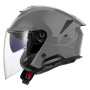 Casque jet LS2 Verso II Slido Naro Gris OF618