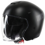 Casque jet Momo Design Aero Negro Mate Gris Oscuro