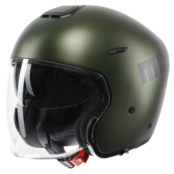 jet Momo Design Aero Verde militar mate Antracita
