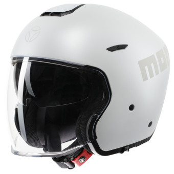 jet Momo Design Aero Mate Perlado Blanco Gris