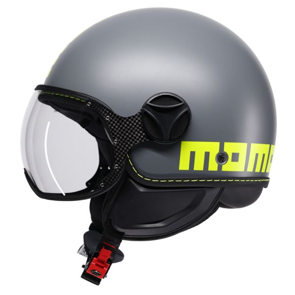 Momo Design FGTR Classic Fluo Gris Mate Amarillo Fluo