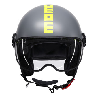 Momo Design FGTR Classic Fluo Gris Mate Amarillo Fluo