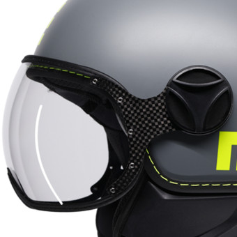 Momo Design FGTR Classic Fluo Gris Mate Amarillo Fluo