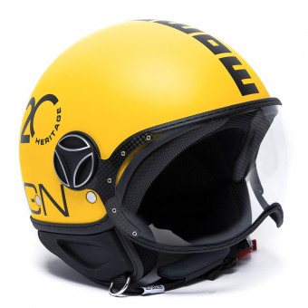 jet Momo Design FGTR Classic Heritage Yellow Matt Black