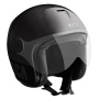 Casque jet Naca Riviera Visor Black Carbon