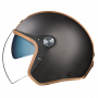 Casque jet Nexx X.G20 Groovy SV Black Camel Black