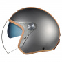 Casque jet Nexx X.G20 Groovy SV Titanium Camel