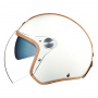 Casque jet Nexx X.G20 Groovy SV White Camel