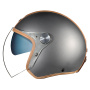 Casque jet Nexx X.G30 Groovy Titanium Camel