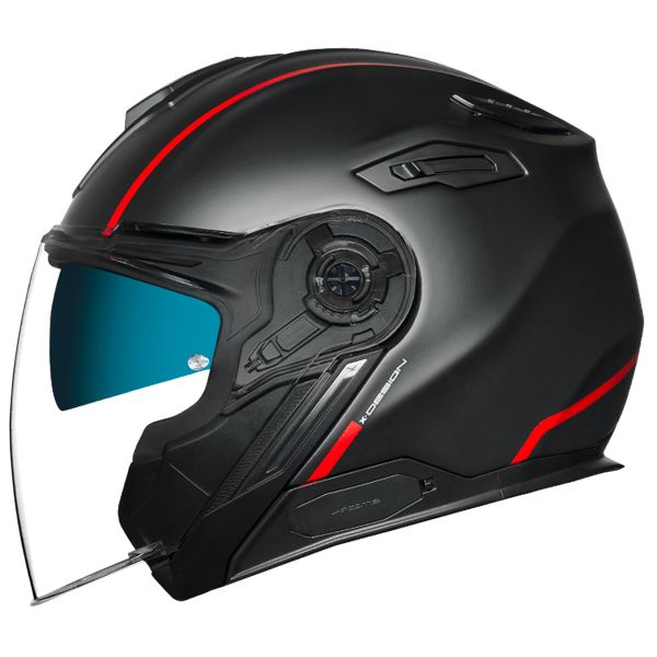 jet Nexx X.Viliby Signature Black Red Mat