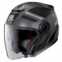 Casque jet Nolan N40 5 Beltway N-Com Plano Gris Lava 20