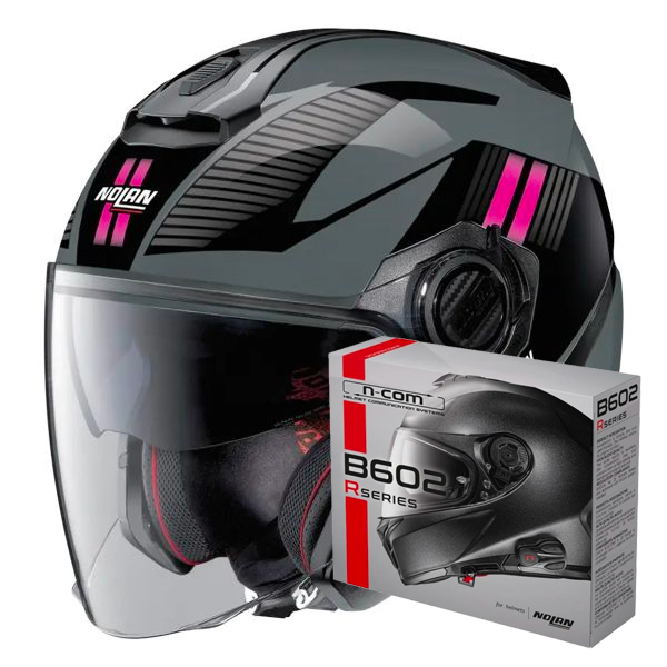 jet Nolan N40 5 Crosswalk N-Com 33 + Kit Bluetooth B602R