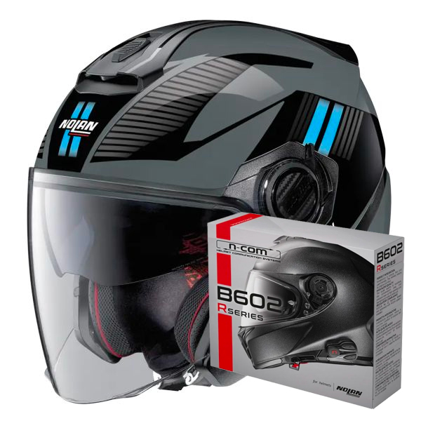 jet Nolan N40 5 Crosswalk N-Com 34 + Kit Bluetooth B602R