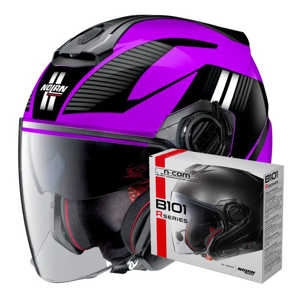 jet Nolan N40 5 Crosswalk N-Com 37 + Kit Bluetooth B101R