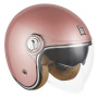 Casque jet NOX Heritage Gold Pink