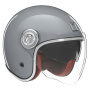 Casque jet NOX Heritage Grey Nardo