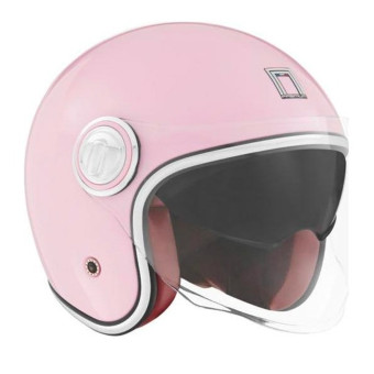 Casque jet NOX Heritage Pastel Pink Casque jet NOX Heritage Pastel Pink
