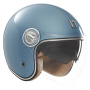 Casque jet NOX Heritage Turquoise Blue