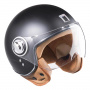 Casque jet NOX Idol Matt Black