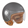 Casque jet NOX Idol Matt Titanium