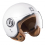 Casque jet NOX Idol Pearl White