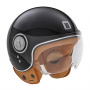 Casque jet NOX Idol Shiny Black