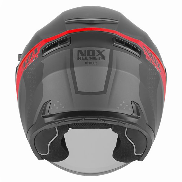 NOX N130 Ekto Mat Black Red