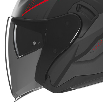 NOX N130 Myst Matt Black Red