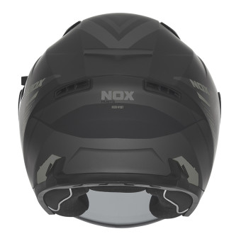 NOX N130 Myst Matt Black Silver