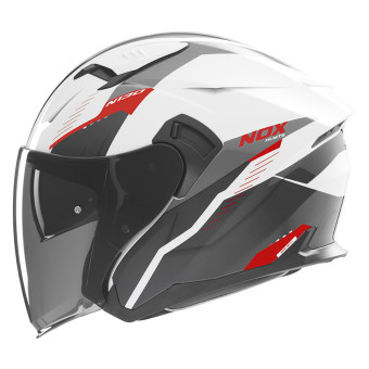jet NOX N130 Myst White Red