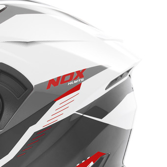 NOX N130 Myst White Red