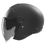 Casque jet NOX N182 Matt Black