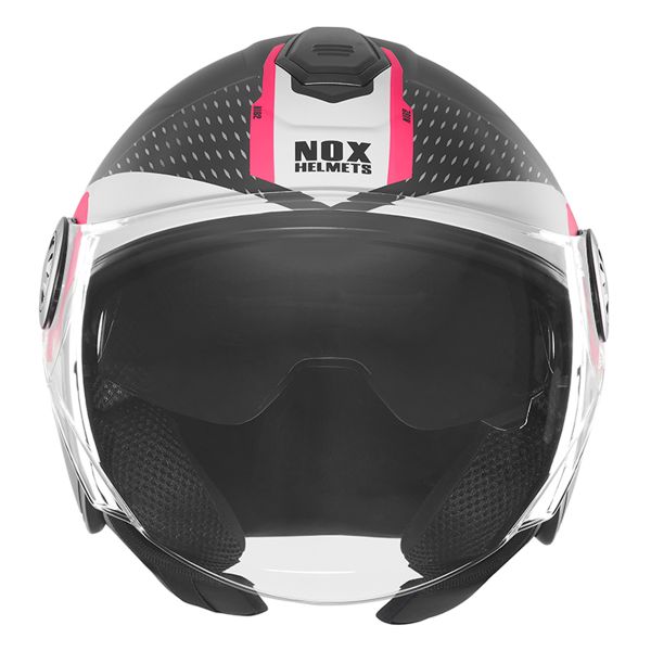 NOX N182 Round Mat Black Pink