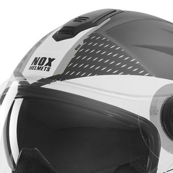 NOX N182 Round Mat Black Silver