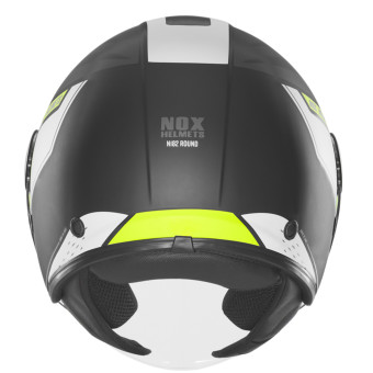 NOX N182 Round Mat Black Yellow