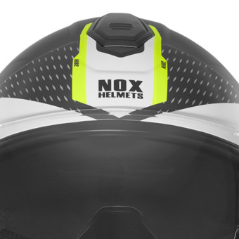 NOX N182 Round Mat Black Yellow