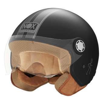 jet NOX N210 Evo Matt Black Titanium Line