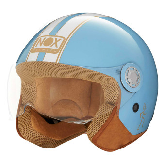 jet NOX N210 Evo Pastel Blue White Line