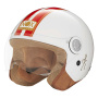 Casque jet NOX N210 Evo White Red Line