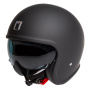 Casque jet NOX Next Matt Black
